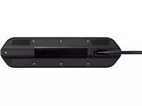 Een Stekkerdoos Brennenstuhl bureau Estilo 4-voudig incl. 2 USB 2m zwart zilver koop je bij L&N Partners voor Partners B.V.