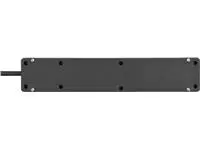 Een Stekkerdoos Brennenstuhl Bremounta 4-voudig 1,5m zwart koop je bij Kantoorvakhandel van der Heijde