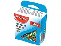 Een Elastiekjes Maped kleur 50gr koop je bij Van Hoye Kantoor BV