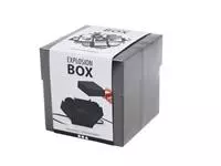 Een Explosion box Creativ Company 12x12x12cm zwart koop je bij Unimark Office B.V.