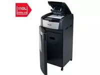 Buy your Paper shredder Rexel Optimum Auto+ 600X P4 shreds 4x30mm at QuickOffice BV