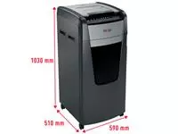 Buy your Paper shredder Rexel Optimum Auto+ 600X P4 shreds 4x30mm at QuickOffice BV