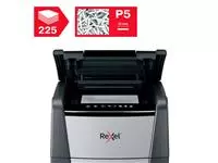 Buy your Paper shredder Rexel Optimum Auto+ 225M P5 shreds 2x15mm at QuickOffice BV