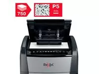 Buy your Paper shredder Rexel Optimum Auto+ 750M P5 shreds 2x15mm at QuickOffice BV