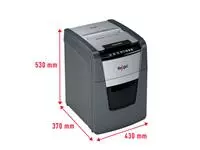 Buy your Paper shredder Rexel Optimum Auto+ 100M P5 shreds 2x15mm at QuickOffice BV