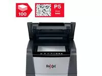 Buy your Paper shredder Rexel Optimum Auto+ 100M P5 shreds 2x15mm at QuickOffice BV