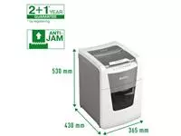 Buy your Paper shredder Leitz IQ Auto+ Small Office 100 P5 shreds 2x15mm at QuickOffice BV