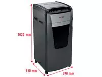 Buy your Paper shredder Rexel Optimum Auto+ 600M P5 shreds 2x15mm at QuickOffice BV