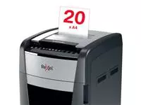 Een Papiervernietiger Rexel Optimum Auto+ 750X P4 snippers 4x30mm koop je bij EconOffice