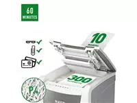 Een Der Aktenvernichter Leitz IQ Auto+ Office 300 P4 zerkleinert 4x28mm koop je bij QuickOffice BV