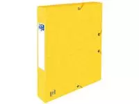 Een Elastobox Oxford Top File+ A4 40mm geel koop je bij Totaal Kantoor Goeree