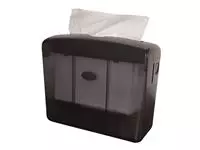 Een Handdoekdispenser Pearl Line P9 tafelmodel zwart 430153 koop je bij Totaal Kantoor Goeree