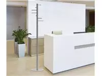 Een MAUL Calima Garderobe stehend 177cm 7 Haken Chrom koop je bij QuickOffice BV