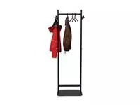 Buy your Wardrobe rack MAUL Salsa standing 172x52x40cm 40kg, 8 hooks black RAL9004 at QuickOffice BV