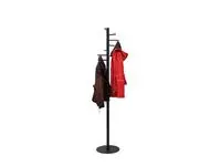 Buy your MAUL Caurus coat rack standing 177cm 7 hooks black RAL9004 at QuickOffice BV