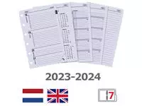 Organizer Kalpa Pocket inclusief agenda 2024-2025 7dagen/2pagina's keta bruin