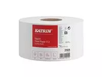 Een Toiletpapier Katrin Gigant S2 2-laags 600vel wit koop je bij Ziffo Kantoorcentrum BV