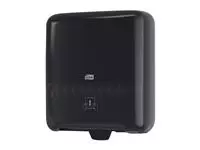 Een Handdoekroldispenser Tork Matic® H1 Elevation zwart 551008 koop je bij Van Hoye Kantoor BV