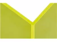 Een Boekensteun MAUL 10x10x13cm acryl set 2 neon geel transparant koop je bij Kantoorvakhandel van der Heijde