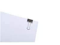 Een Papierklem MAUL 215 foldback 19mm capaciteit 7mm zilver koop je bij Goedkope Kantoorbenodigdheden
