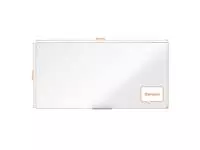 Een Whiteboard Nobo Impression Pro 120x240cm emaille koop je bij Van Hoye Kantoor BV