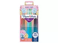 Een Fineliner Paper Mate Flair Candy Pop étui de 16 couleurs koop je bij Van Hoye Kantoor BV