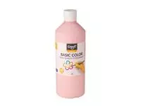 Een Plakkaatverf Creall basic pastel rood 500ml koop je bij Unimark Office B.V.