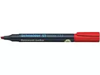 Viltstift Schneider Maxx 133 beitel 1-4mm rood