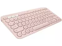 Een Toetsenbord Logitech K380 Bluetooth QWERTY rose koop je bij EconOffice