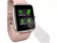 Een Smartwatch Hama Fit watch 5910 rosé koop je bij MV Kantoortechniek B.V.