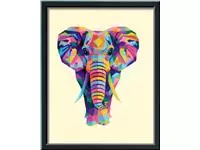 Een Schilderen op nummer Ravensburger Bonte olifant koop je bij L&N Partners voor Partners B.V.