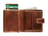 Een Kaarthouder Maverick The Original compact RFID leer bruin koop je bij EconOffice