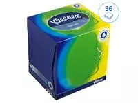 Facial tissues Kleenex kubus 3-laags 56stuks wit 8825