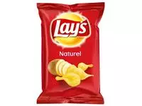 Een Chips Lay's Naturel 40gr koop je bij MV Kantoortechniek B.V.