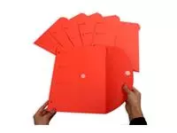 Een Smartfolder Tarifold A4 rood koop je bij Van Leeuwen Boeken- en kantoorartikelen