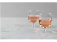 Wijnglas Papstar 200ml D 72 mm kunststof transparant 10 stuks