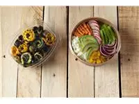 Een Saladebak IEZZY 1500ml Ø185mm Kraft koop je bij L&N Partners voor Partners B.V.