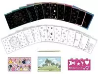 Een Set créatif Totum Disney Princesse Scratchbook koop je bij Van Hoye Kantoor BV