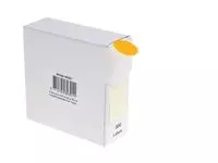 Een Etiket Rillprint 25mm 500st op rol fluor oranje koop je bij EconOffice