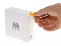 Een Etiket Rillprint 25mm 500st op rol fluor oranje koop je bij KantoorProfi België BV