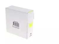 Een Etiket Rillprint 25mm 500st op rol fluor geel koop je bij L&N Partners voor Partners B.V.