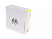 Een Etiket Rillprint 25mm 500st op rol fluor geel koop je bij KantoorProfi België BV