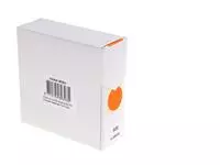 Een Etiket Rillprint 25mm 500st op rol fluor rood koop je bij L&N Partners voor Partners B.V.