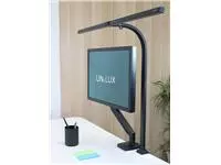 Een Bureaulamp Unilux Strata led zwart koop je bij Goedkope Kantoorbenodigdheden