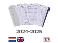 Een Organizer Kalpa Pocket inclusief agenda 2024-2025 7dagen/2pagina's slangenprint bruin koop je bij EconOffice