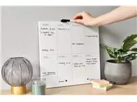 Een Planbord Desq week 35x35cm magnetisch koop je bij EconOffice