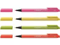 Een Viltstift STABILO pointMax 488/4 medium assorti pastel etui à 4 stuks koop je bij NiceSupplies.nl