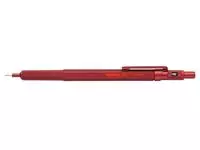 Een Vulpotlood rOtring 600 0,5mm rood koop je bij Van Leeuwen Boeken- en kantoorartikelen