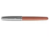 Een Stylo plume Parker Sonnet Essentials Sandblasted Orange CT Medium koop je bij QuickOffice BV