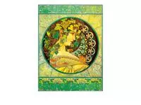 Een Kalender 2025 Helma 365 34x48.5cm Alfons Mucha koop je bij Van Leeuwen Boeken- en kantoorartikelen